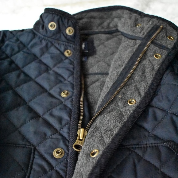 Baby Gap Preppy Prints Quilted Barn Jacket - Picture 4 of 8
